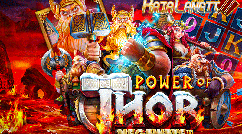 Langkah main dan dapat hasil di game Power of Thor Megaways